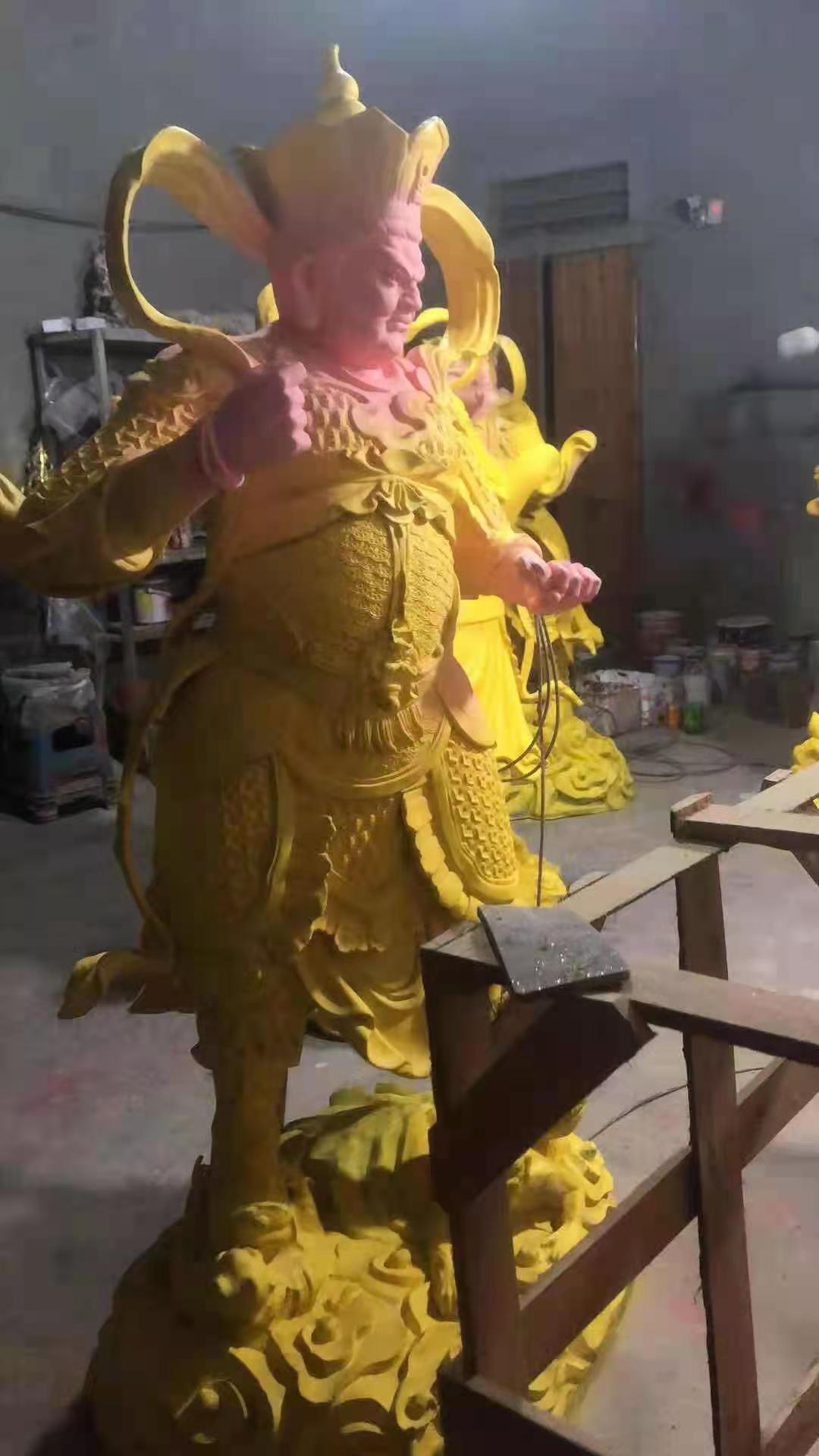 万彩网四大天王贴金缘起