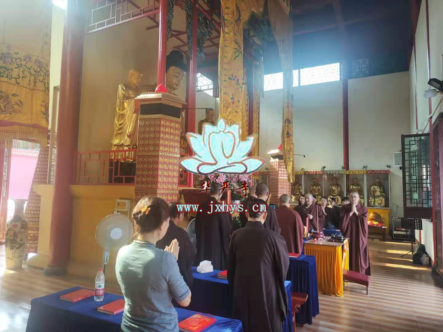 万彩网七月三十日地藏王菩萨圣诞法会圆满